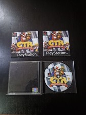 Gioco Ps1 Crash Bandicoot Ctr Black No Platinum Francese