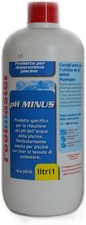 New Plast 3002 - PH MINUS - Correttore per Acqua Piscina - Flacone da 1 lt