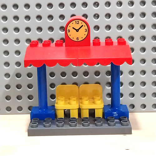 Lego duplo binario stazione - duplo,