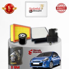 KIT TAGLIANDO FILTRI E OLIO RENAULT CLIO III 1.5 dCi 63KW 86CV DAL 2006 ->