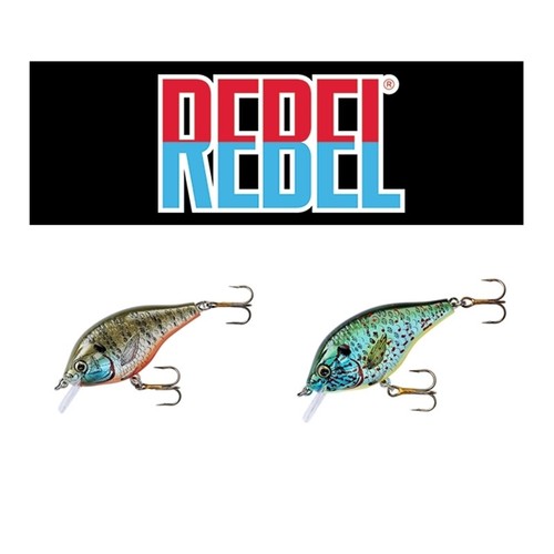 Rebel bluegill crankbaits - rebel,