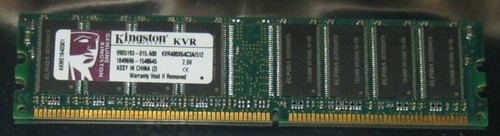 512mb kingston ddr1 400mhz - ddr1,