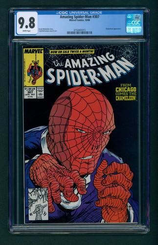 Amazing spider man 307 cgc - spider-man, #307