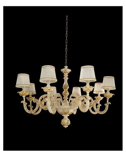 Lampadario stile shabby - lampadario,
