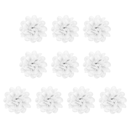 Pezzi chiffon fiori - 3,9",