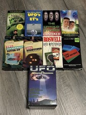 Lot vhs tapes - tapes, ufo
