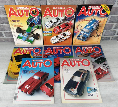 Auto modelli lotto 8 riviste - modelli,