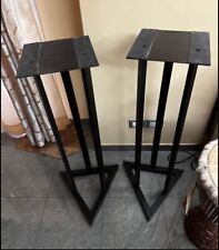 Coppia Stativi per monitor da studio metallo stand