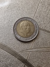 2 Euro Giovanni Pascoli Rara Con Errori Di Conio.