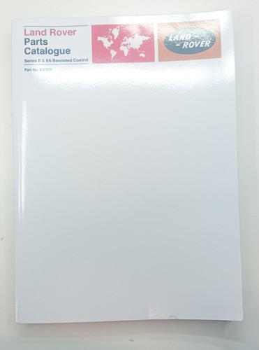 Catalogo ricambi comando