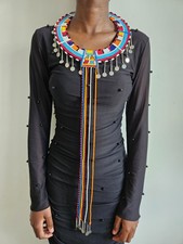 Collana da sposa africana con