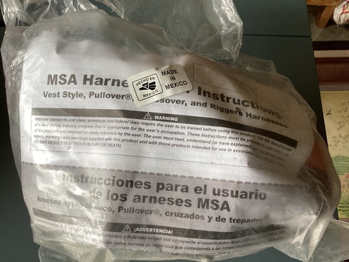 Imbracatura sicurezza msa - imbracatura,