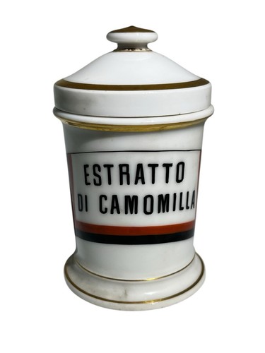 Antico barattolo vaso
