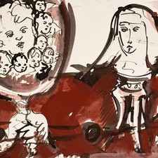 Rolf Walter monaca e putti