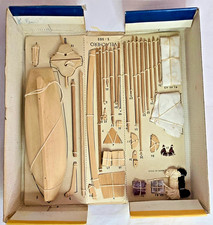 Pailebote s-503 Barca in legno da assemblare Constructo Vintage Modello navale