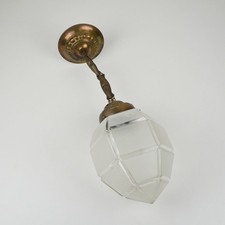 Art Nouveau Lampada a Sospensione - Vecchio Plafoniera - Vintage Lampada