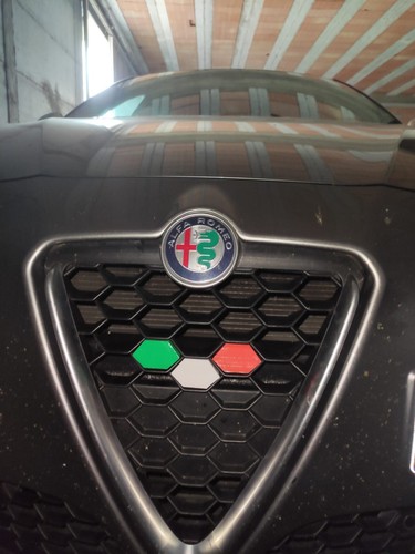 Bandiera scudo alfa romeo - bandiera,