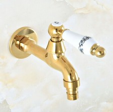 Rubinetto da esterno oro