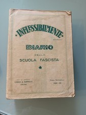 DIARIO SCOLASTICO D’EPOCA