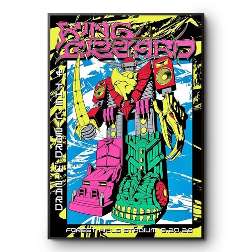 Poster concerto king gizzard - poster,