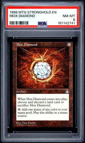 Mtg roccaforte mox diamond - mox, psa