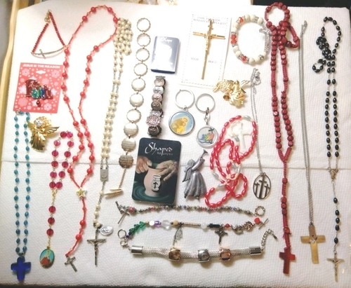 Lotto medaglie religiose