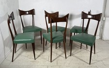 LOTTO 6 SEDIE DESIGN ANNI 70