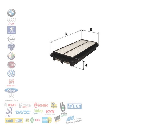 Filtro aria kia picanto - aria,