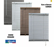 [4 MISURE] Tenda Veneziana PVC Bianco Tenda Parasole Porta Finestra da Fissaggio