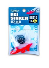 EGI SINKER OLYMPUS TESTA PIOMBATA PER TOTANARE PESCA CALAMARI SEPPIA