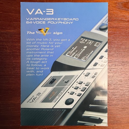 Vintage original roland 3 - original, va-3