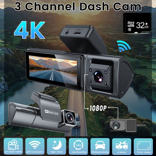 Lenti parcheggio auto dvr - 4k,
