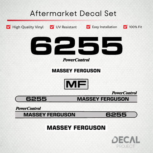 Kit decalcomanie massey - kit,
