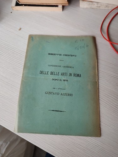 Breve cenno sulla condizione - cenno,