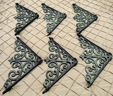 6 mensole grandi staffe da