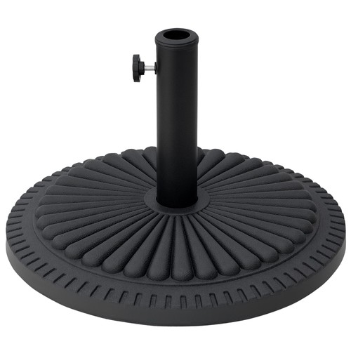 Outsunny base per ombrellone - base,