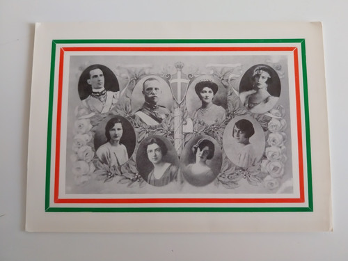 Cartolina reali casa savoia - di,