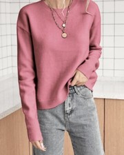 ZARA 100% Cashmere Pink