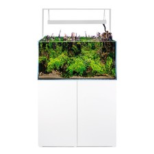 AQUAEL ULTRA SCAPE 90 SNOW SET ACQUARISTICO PER AQUASCAPING CON LUCE E MOBILE