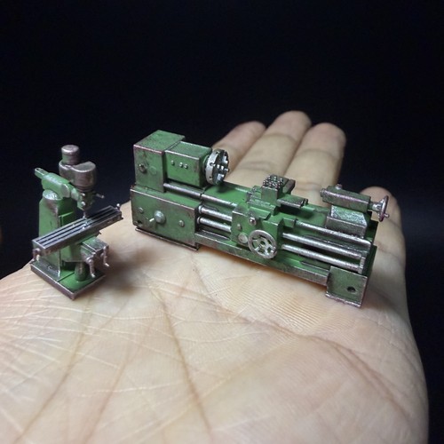 Mini tornio fresatrice 64 - mini, 1/64