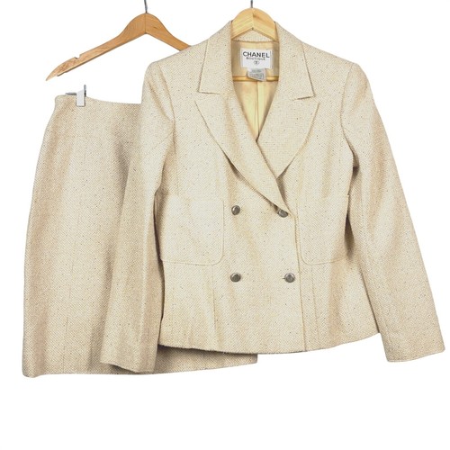 Chanel boutique vintage tweed - boutique,
