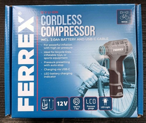 Compressore aria senza fili
