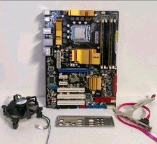 Asus P5Q Intel P45 Motherboard LGA 775 ATX - RAM DDR2 4Gb ATX  - CPU Intel Core