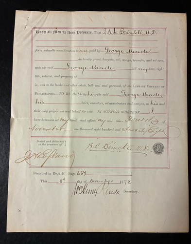 George meade 1878 library - george,