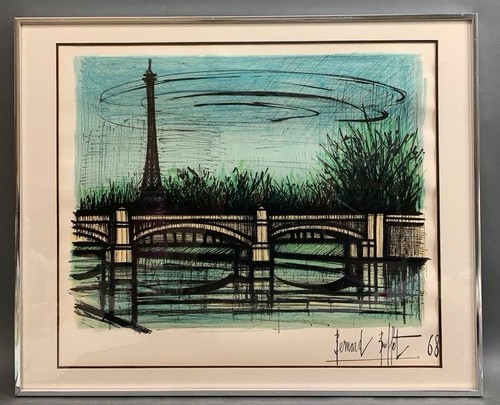 Bernard buffet litografia - bernard,