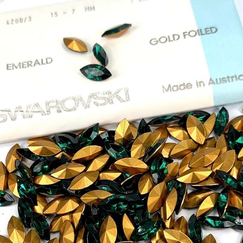 Swarovski 4200 verde - swarovski, 4200/3