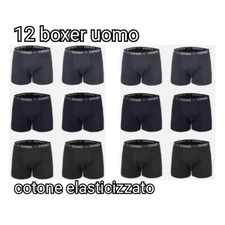 12 BOXER UOMO ELASTICO ESTERNO