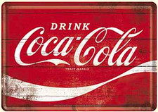 Coca-Cola Logo Mini Insegna In