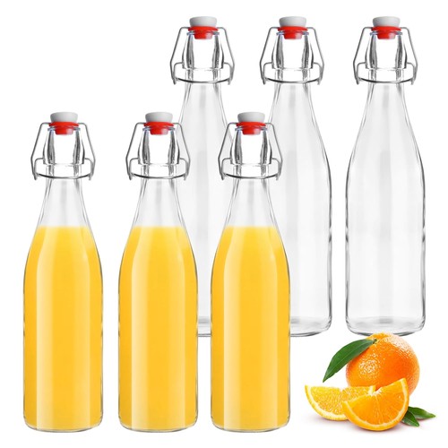 Bottiglie vetro con - bottiglie,