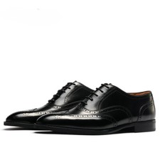 Brogues Real Leather Carved
